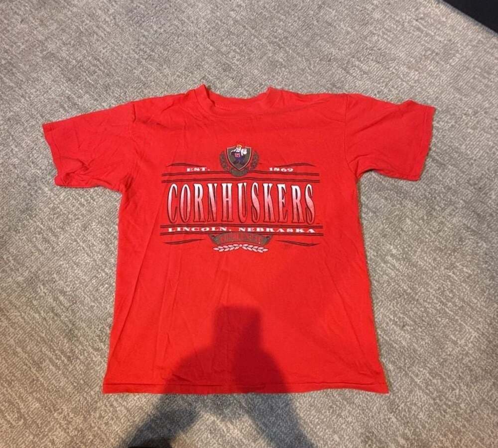 Vintage 90s Nebraska Cornhuskers Herbie Husker Graphic T-Shirt